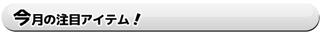 今月の注目アイテム！タイトルバナー（灰色）